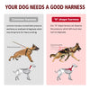 Real Leather Dog Harness Pet Training Products Strong Pulling Harness Vest For Large Dogs German Shepherd Dog Agility Product-2